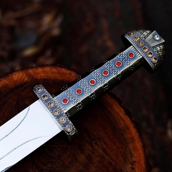 Viking Swords Ragnar Lothbrok Sword Vikings Sword of Kings The Ragnar Sword Medieval Sword of Viking The Symbol of Kingships-Sword for Gift for Men - Image 2