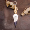 Personalized Loveless Handmade Hunting Knife Loveless Fixed Blade Dagger Guard With Camel Bone Handle Camping Outdoor - Image 3