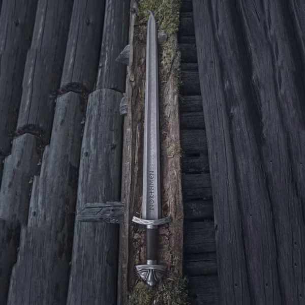 Handmade King Ragnar Lothbrok Viking Sword – Handcrafted Authentic Norse Replica with Scabbard - Image 2