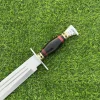 Handcrafted J2 Steel Sword knife Hunting Knife, Camping Hunting knife, UN-6322 - Image 2