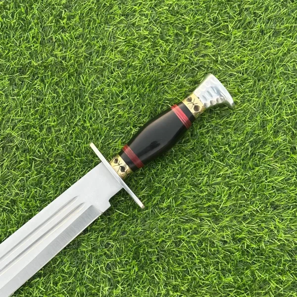 Handcrafted J2 Steel Sword knife Hunting Knife, Camping Hunting knife, UN-6322 - Image 2