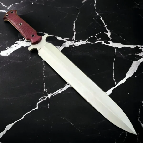 Roman Gladius Gladiator Short Sword | Famous Sword | D2 Tool Steel Blade | Micarta Handle - Image 2