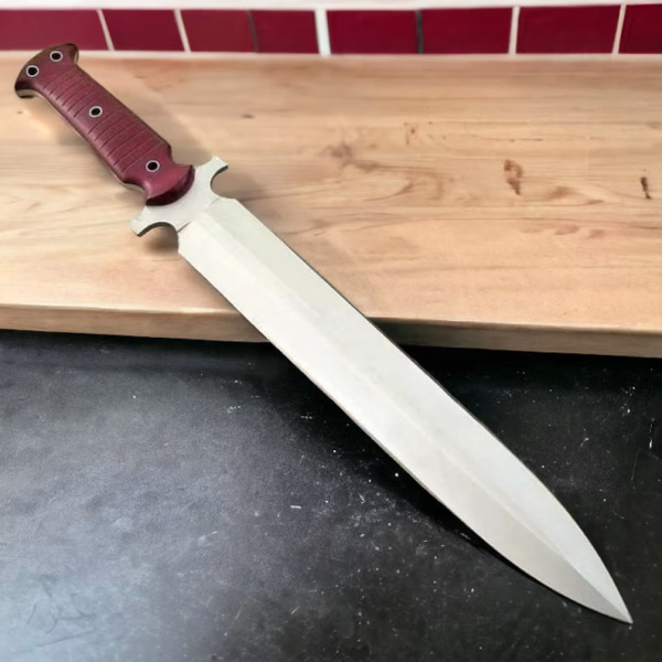 Roman Gladius Gladiator Short Sword | Famous Sword | D2 Tool Steel Blade | Micarta Handle